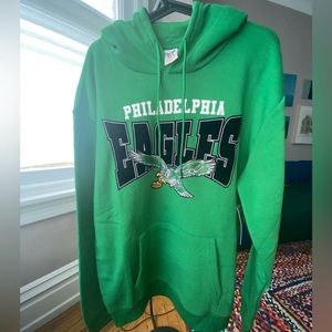 Philadelphia Eagles Vintage Kelly Green Sweatshirt NWT